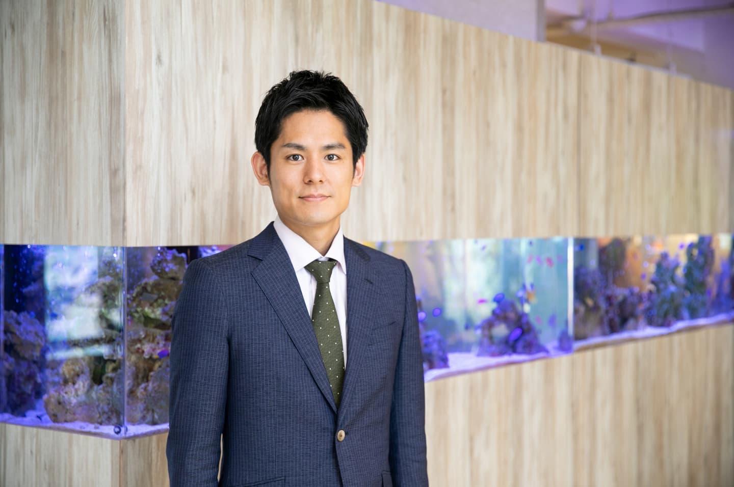 山﨑美蔓の企業のブランディング撮影